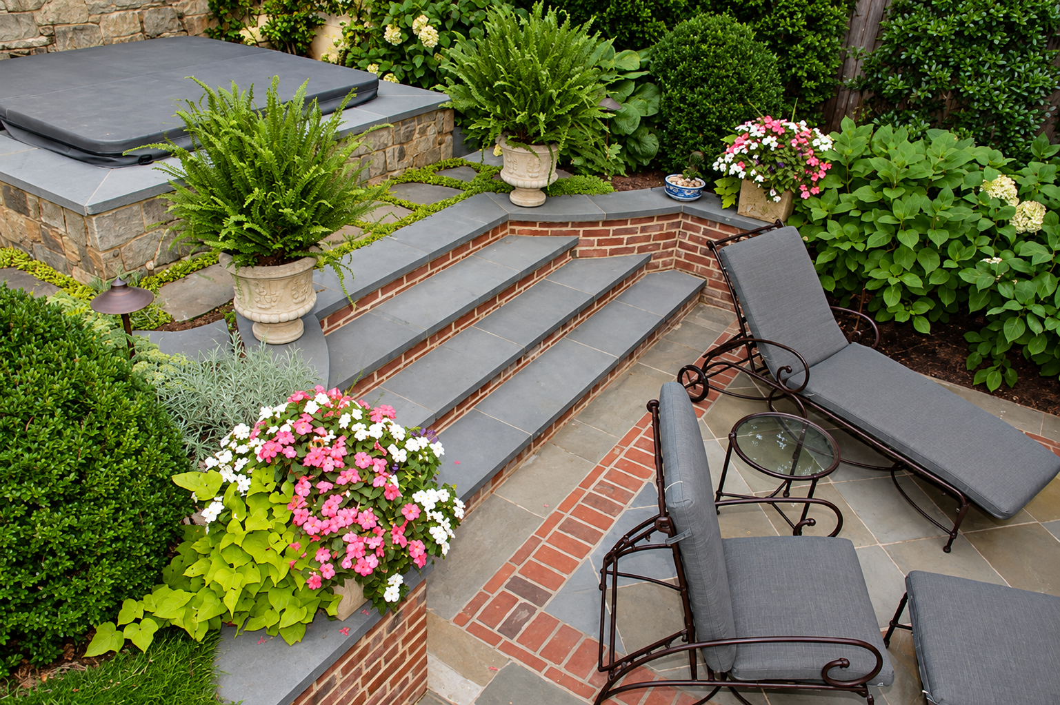 Lambert garden detail